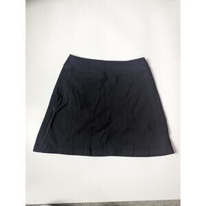 Athleta Skirt Womens Small Black 
Sport Skort Athletic Pockets Stretch Tennis